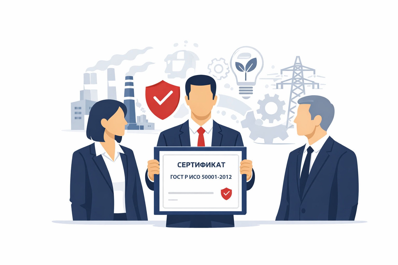 Оформление сертификата ГОСТ Р ИСО 50001-2012 в Новороссийске и по всему муниципальному образованию города-курорта Новороссийска Краснодарского края