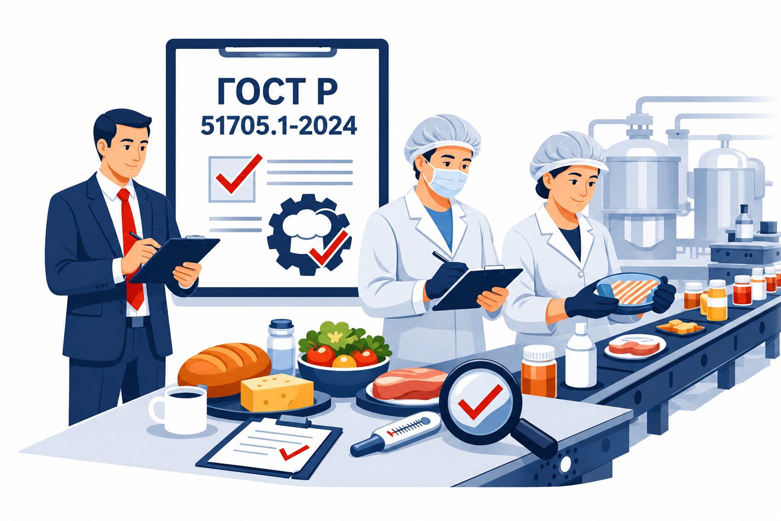 Оформление ГОСТ Р 51705.1 2024 ХАССП в Новороссийске