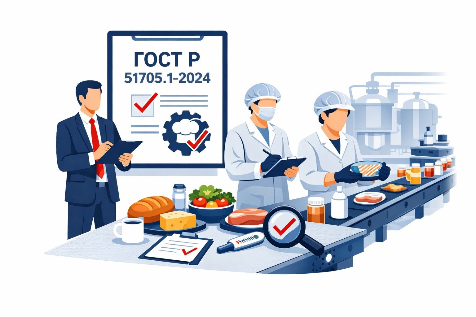 Оформление ГОСТ Р 51705.1 2024 ХАССП в Новороссийске